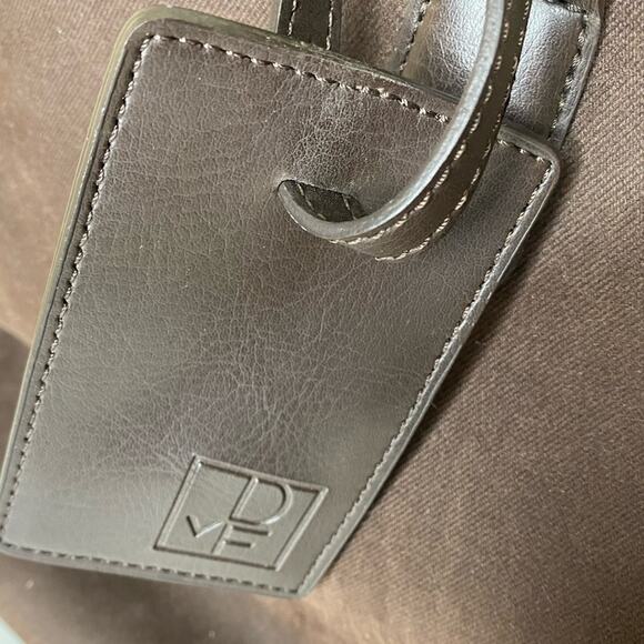 DVF tri-tone brown large overnight bag - Picture 11 of 11